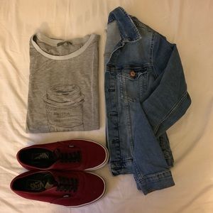 Women’s American Eagle grey tank top One Size